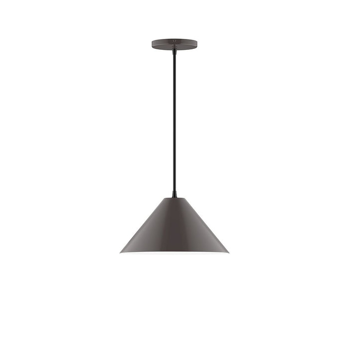 Axis Pinnacle 12" LED Pendant Light in Architectural Bronze