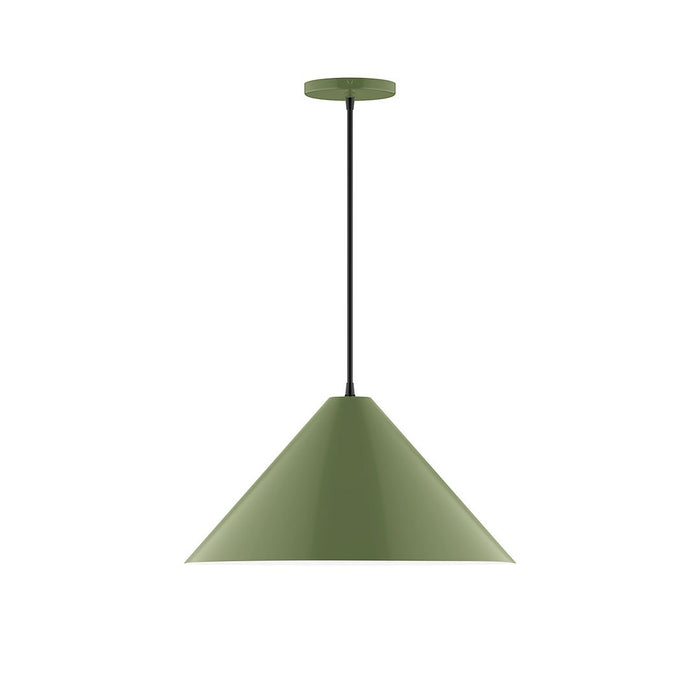 Axis Pinnacle 18" Pendant Light in Fern Green