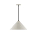 Pinnacle 18" Pendant in Silk Gray | Montclair Light Works