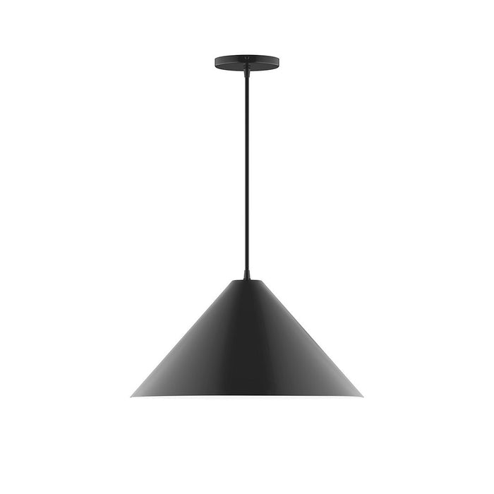 Axis Pinnacle 18" LED Pendant Light in Black