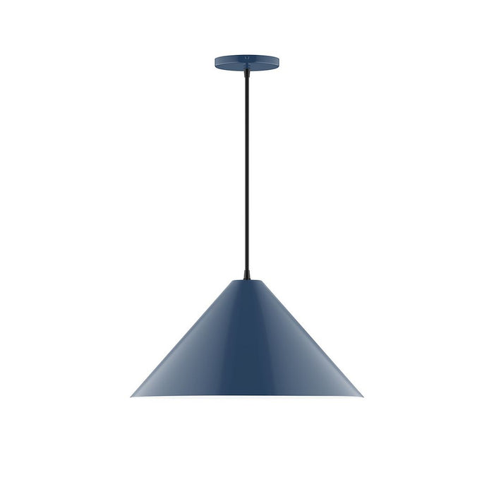 Axis Pinnacle 18" LED Pendant Light in Navy