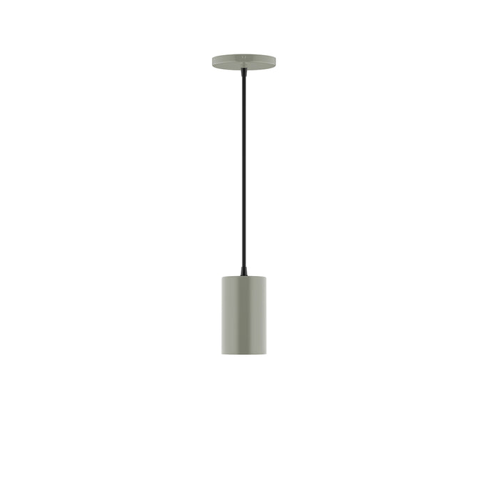 Beam 3.5" LED Pendant in Moss Green | Montclair Light Works