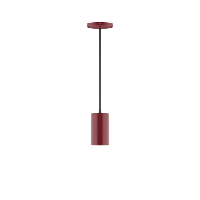 Axis Beam 6" LED Pendant Light in Barn Red