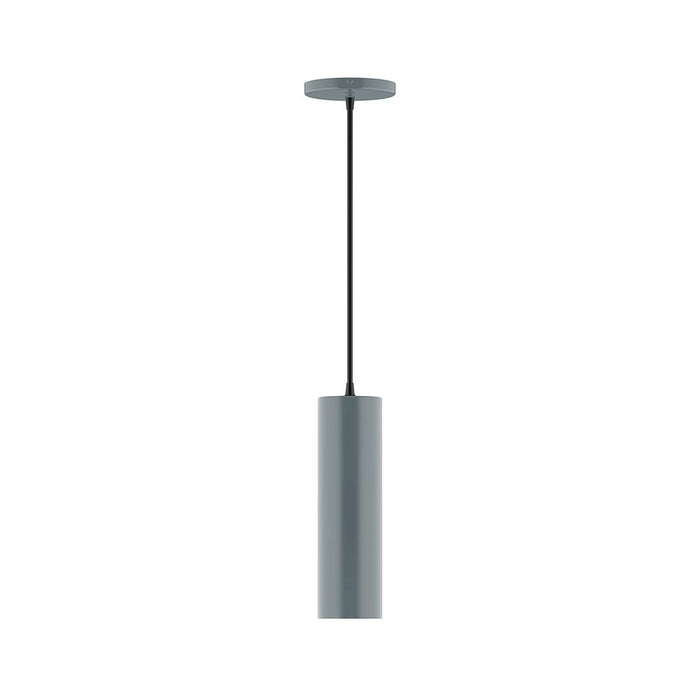 Axis Beam 12" LED Pendant Light in Slate Gray