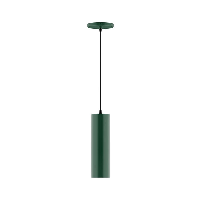 Axis Beam 12" LED Pendant Light in Forest Green