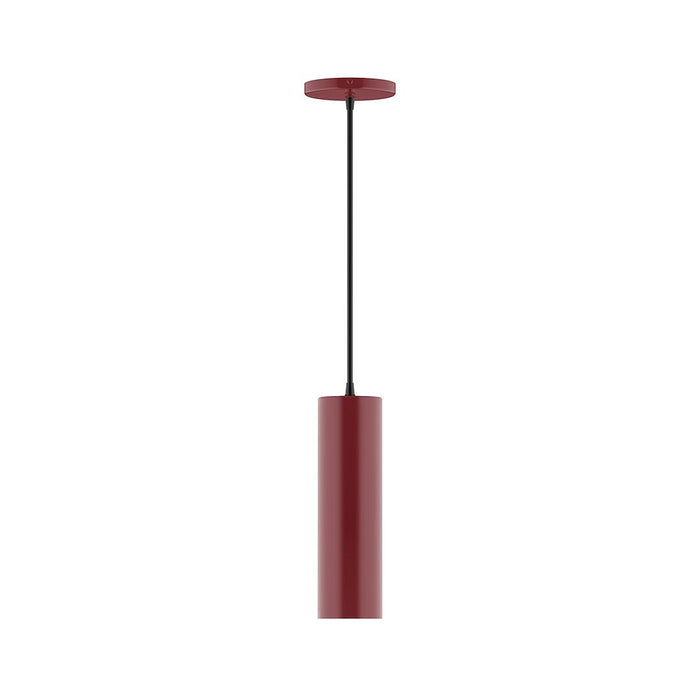 Axis Beam 12" LED Pendant Light in Barn Red