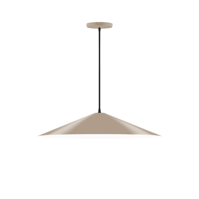 Vessel 24" LED Pendant in Clay | Montclair Light Works