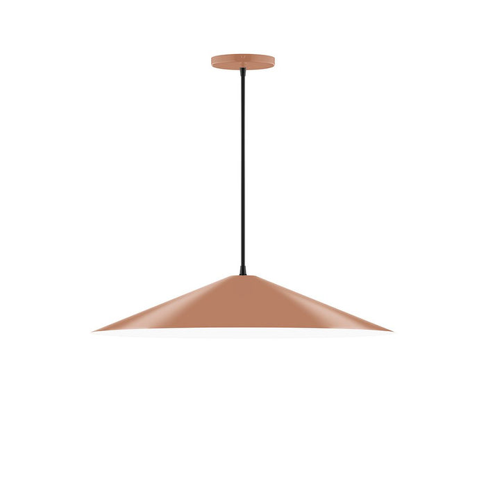 Axis Vessel 24" LED Pendant Light in Terracotta