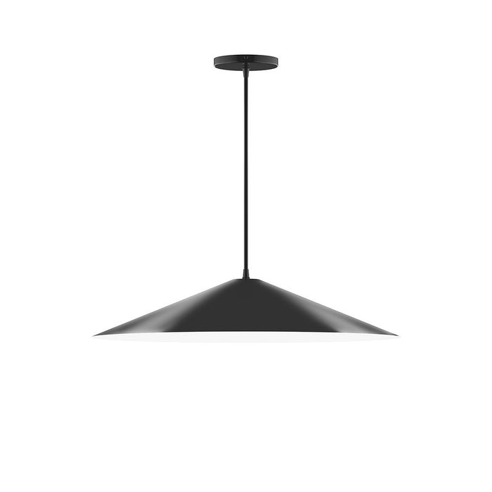 Axis Vessel 24" Pendant Light in Black