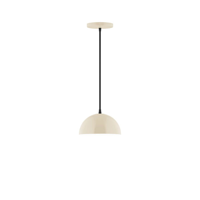 Axis Arcade 8" LED Pendant Light in Cream