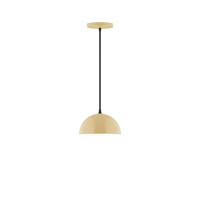 Axis Arcade 8" LED Pendant Light in Ivory