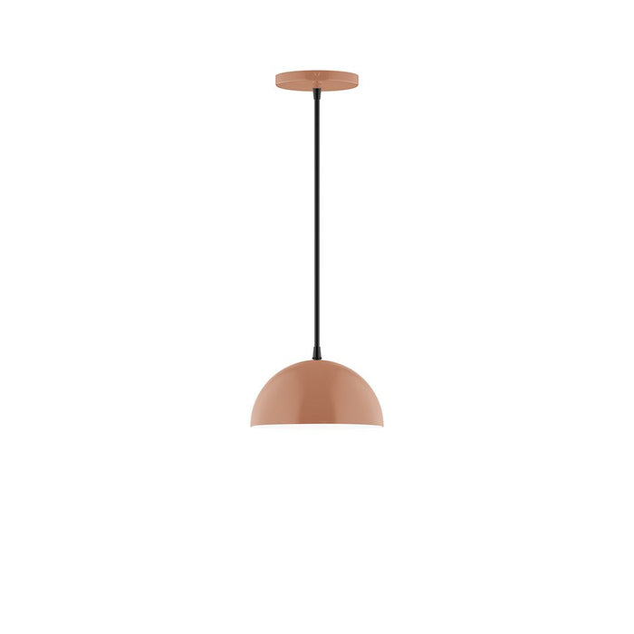 Axis Arcade 8" Pendant Light in Terracotta