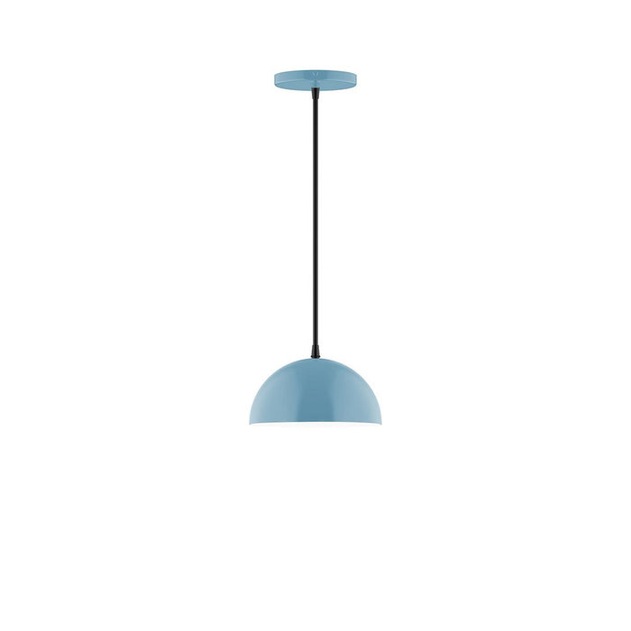 Axis Arcade 8" LED Pendant Light in Light Blue