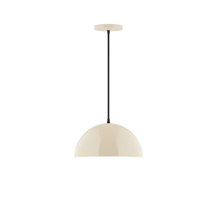 Axis Arcade 12" LED Pendant Light in Cream