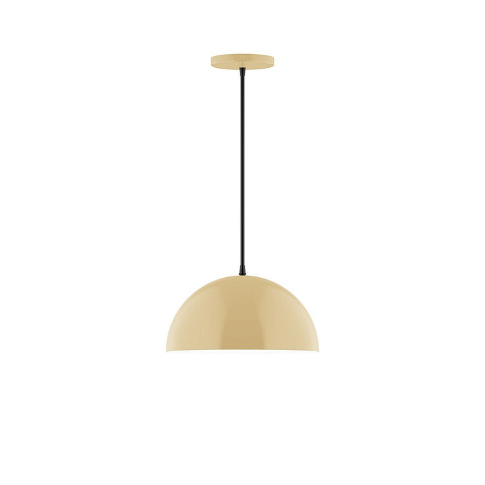 Axis Arcade 12" LED Pendant Light in Ivory