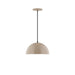 Arcade 12" Pendant in Clay | Montclair Light Works