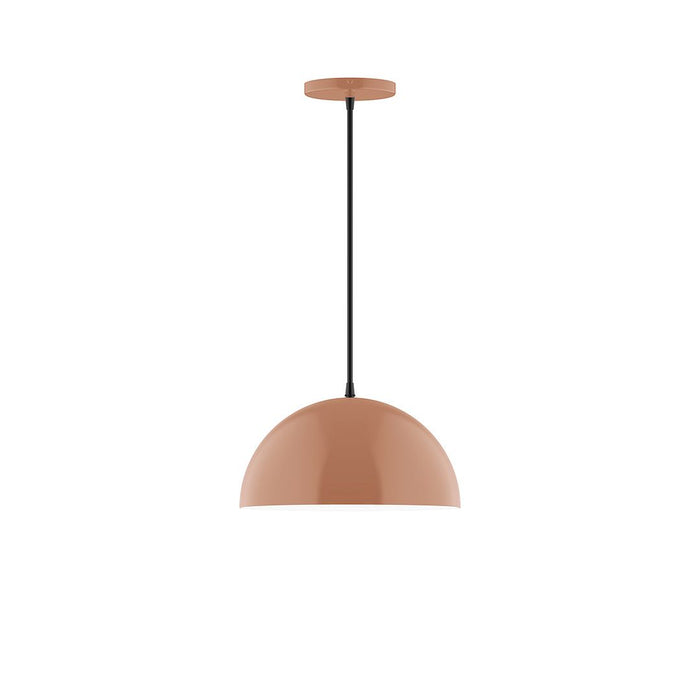 Axis Arcade 12" LED Pendant Light in Terracotta