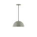 Arcade 12" Pendant in Moss Green | Montclair Light Works
