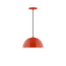 Arcade 12" Pendant in Vermillion | Montclair Light Works
