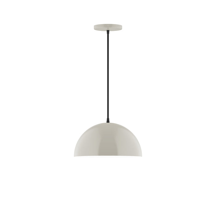 Arcade 12" Pendant in Silk Gray | Montclair Light Works