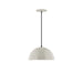 Arcade 12" Pendant in Silk Gray | Montclair Light Works