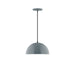 Arcade 12" Pendant in Slate Gray | Montclair Light Works