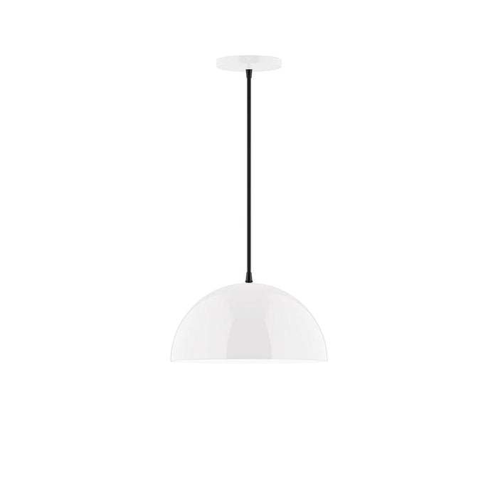 Axis Arcade 12" Pendant Light in White