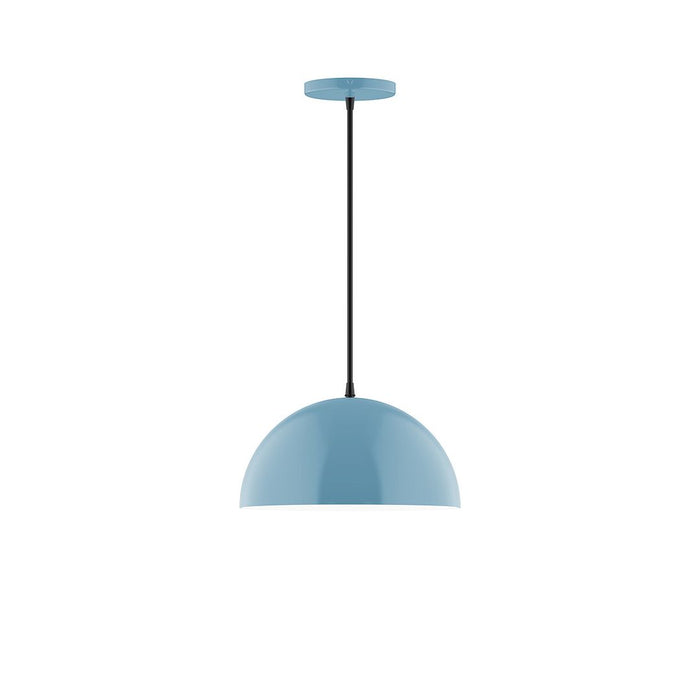 Axis Arcade 12" LED Pendant Light in Light Blue