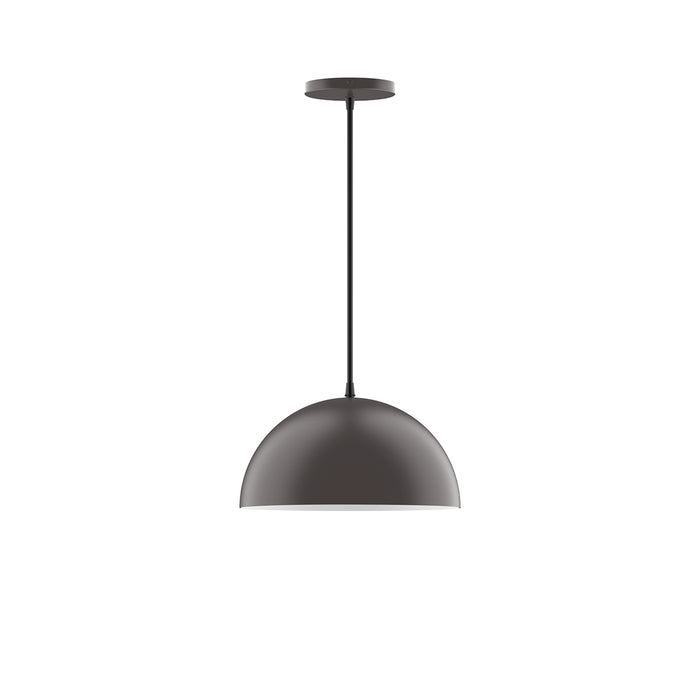 Arcade 12" Pendant in Bronze Matte | Montclair Light Works