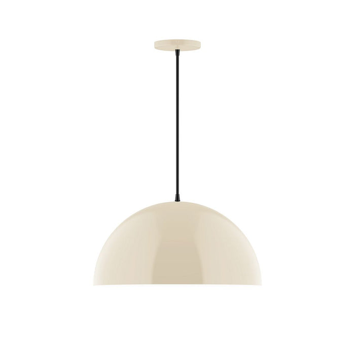 Axis Arcade 18" LED Pendant Light in Cream