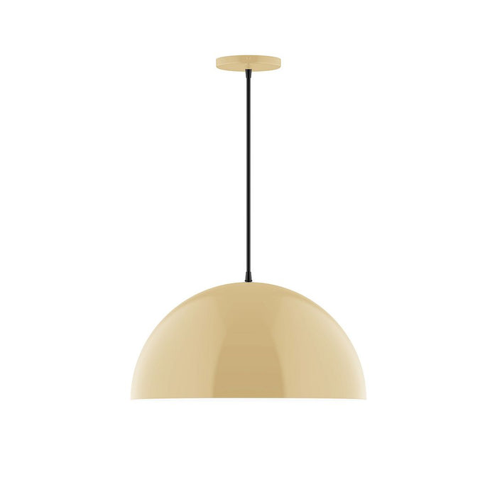 Axis Arcade 18" LED Pendant Light in Ivory