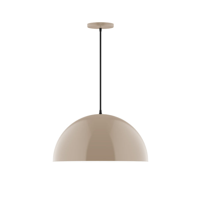 Arcade 18" Pendant in Clay | Montclair Light Works