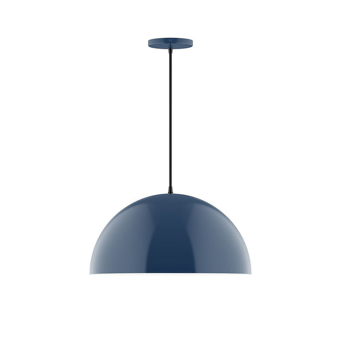 Axis Arcade 18" LED Pendant Light in Navy