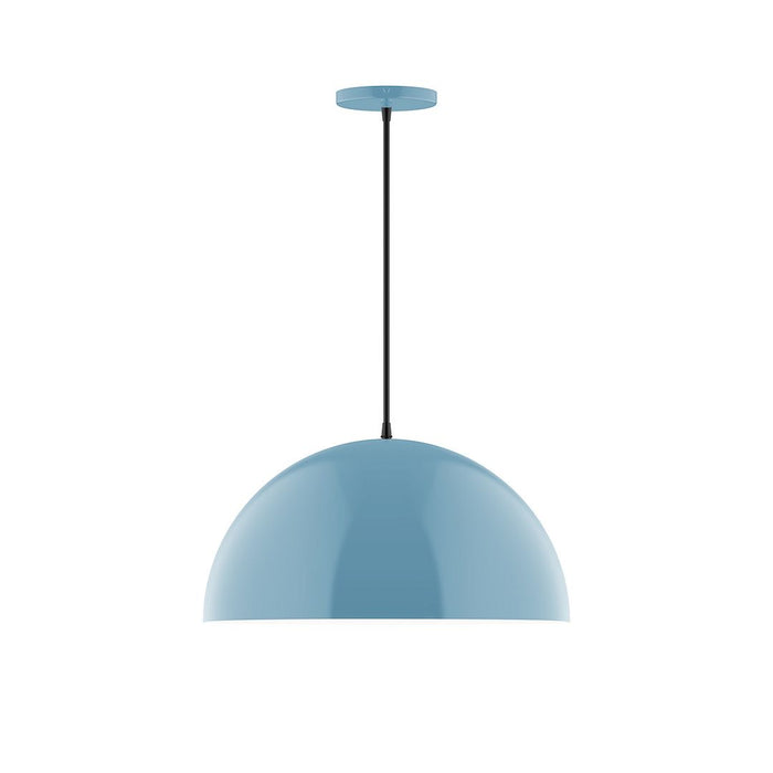 Axis Arcade 18" LED Pendant Light in Light Blue