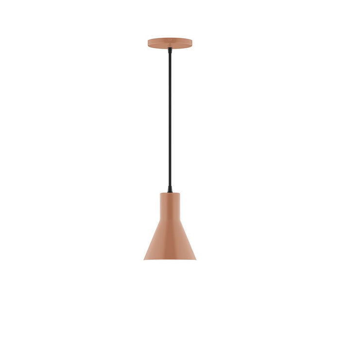 Axis Flare 6" LED Pendant Light in Terracotta