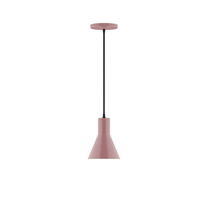 Axis Flare 6" LED Pendant Light in Mauve