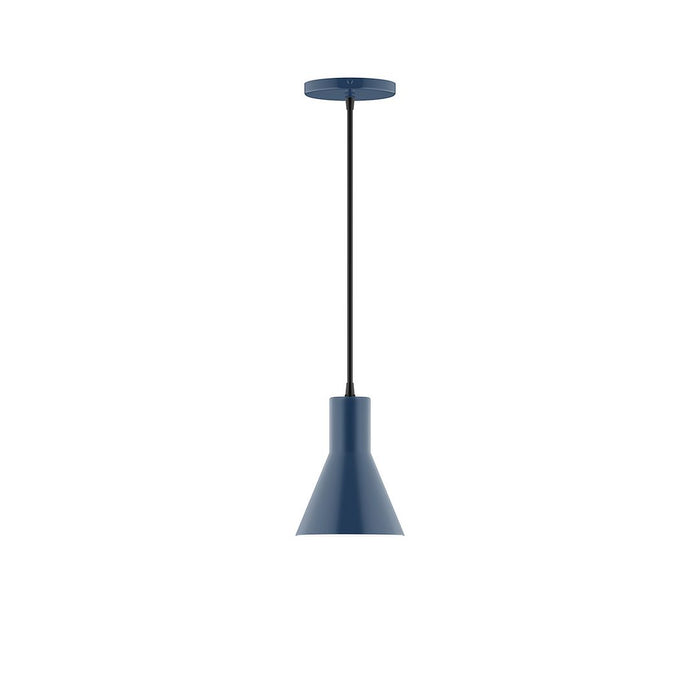 Axis Flare 6" LED Pendant Light in Navy