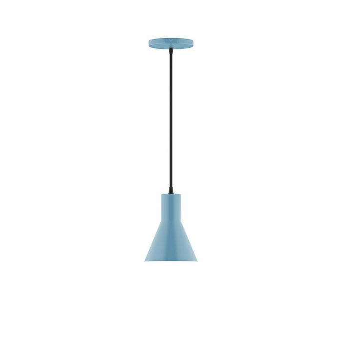 Axis Flare 6" Pendant Light in Light Blue