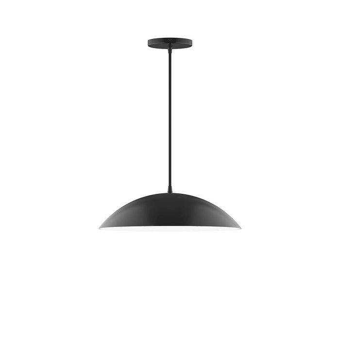 Axis Plateau 16" LED Pendant Light in Black