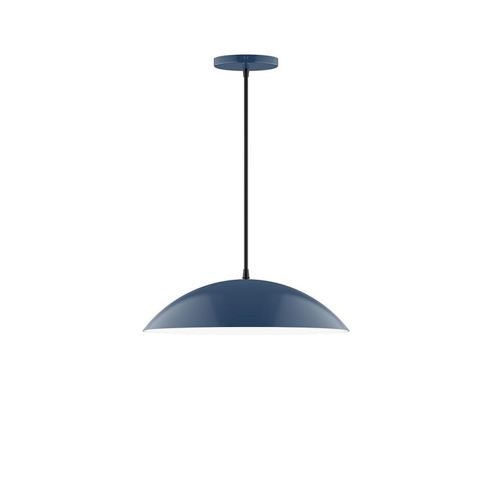 Axis Plateau 16" Pendant Light in Navy