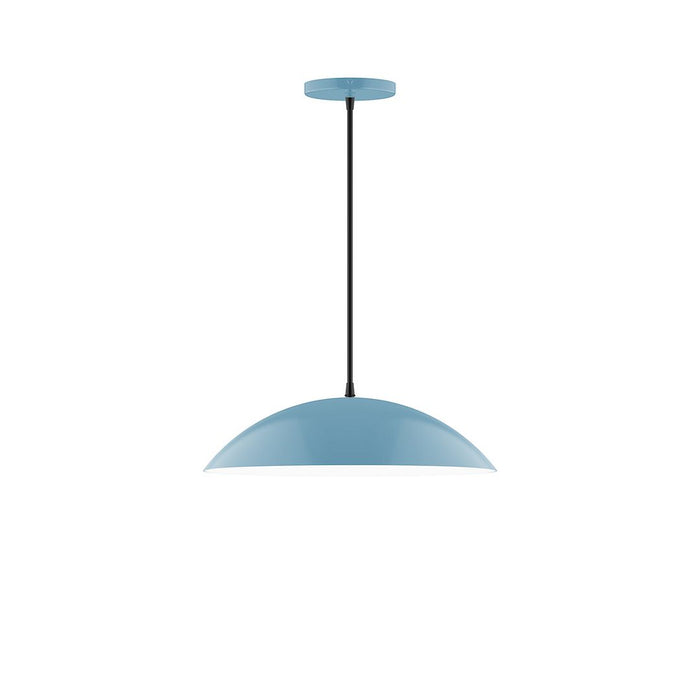 Axis Plateau 16" Pendant Light in Light Blue