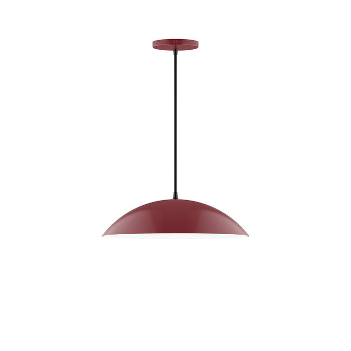 Plateau 16" Pendant in Barn Red | Montclair Light Works