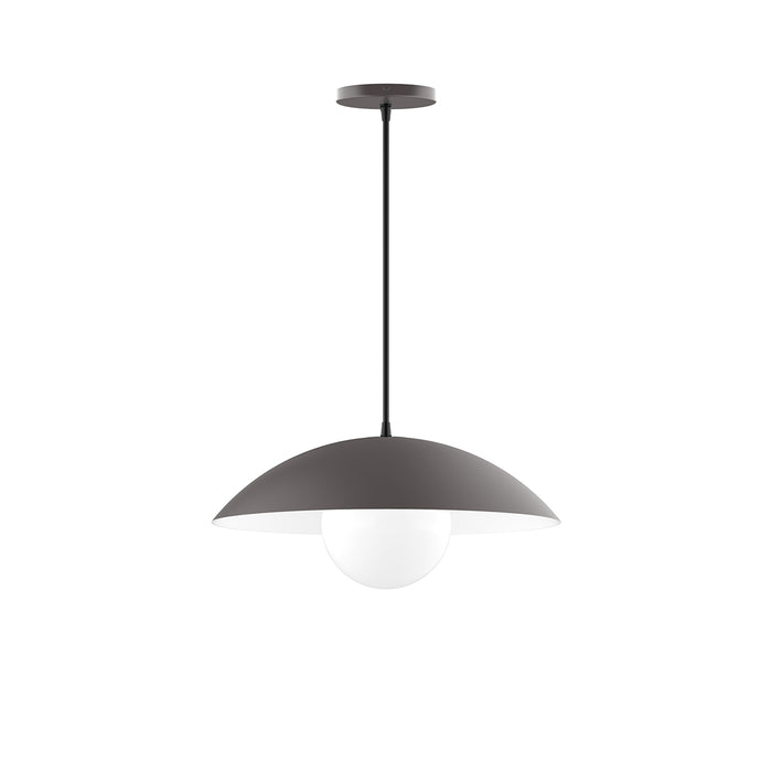Plateau 16" Pendant in Bronze Matte | Montclair Light Works