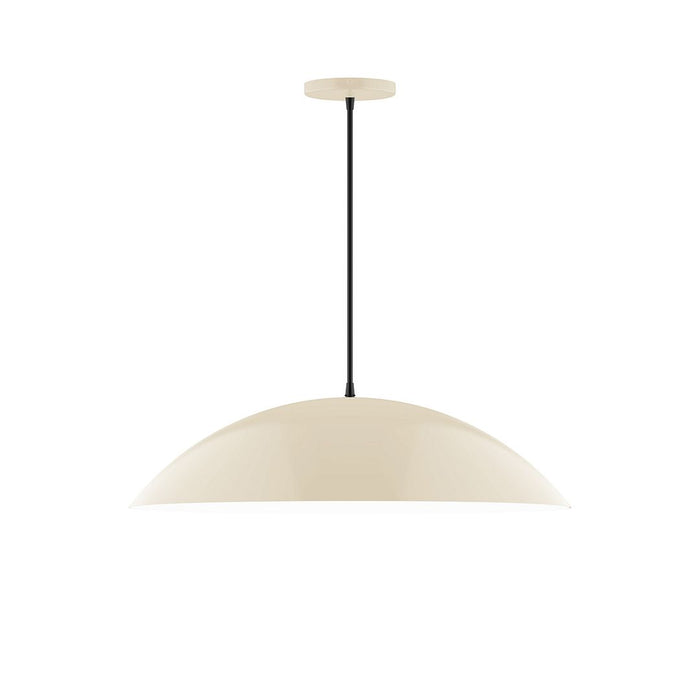 Axis Plateau 24" LED Pendant Light in Cream