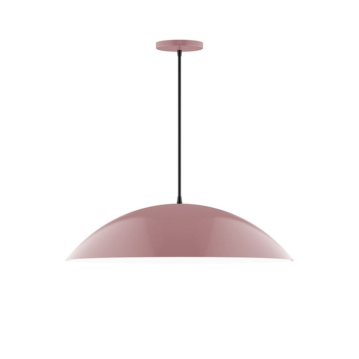 Axis Plateau 24" LED Pendant Light in Mauve