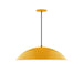 Plateau 24" LED Pendant in Bright Yellow | Montclair Light Works