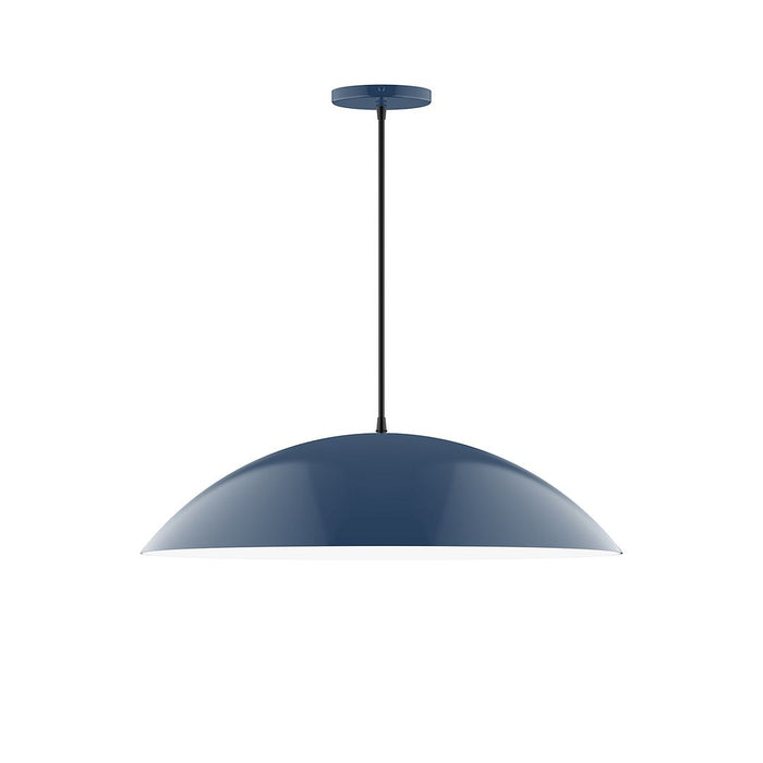 Axis Plateau 24" LED Pendant Light in Navy