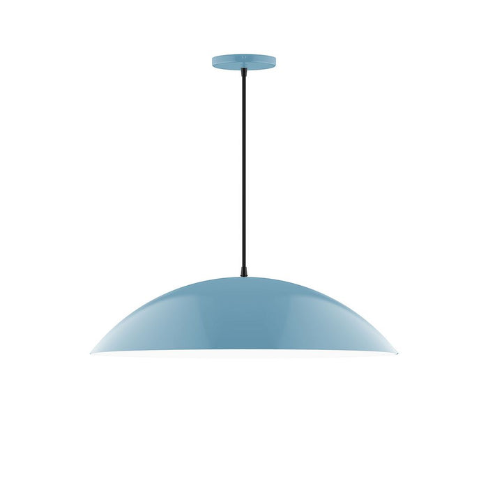 Axis Plateau 24" LED Pendant Light in Light Blue