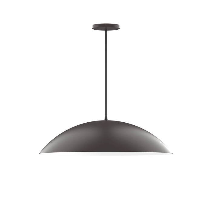 Plateau 24" Pendant in Bronze Matte | Montclair Light Works