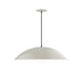 Plateau 24" Pendant in Silk Gray | Montclair Light Works
